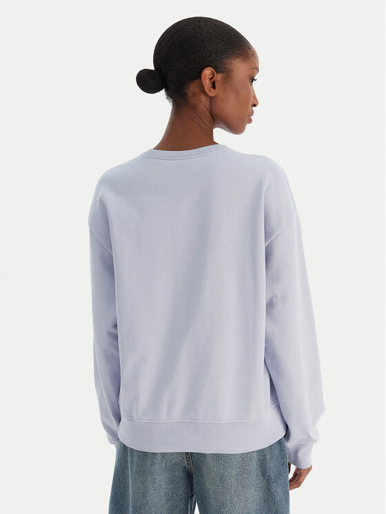 Calvin Klein Jeans Calvin Klein Jeans Світшот Monologo LV047B234G Фіолетовий Regular Fit