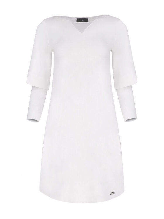 Lenitif Lenitif Vestito L015 Écru Regular Fit