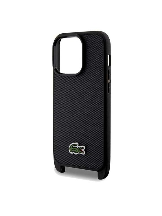 Lacoste Lacoste Etui na telefon Apple iPhone 15 Pro Czarny