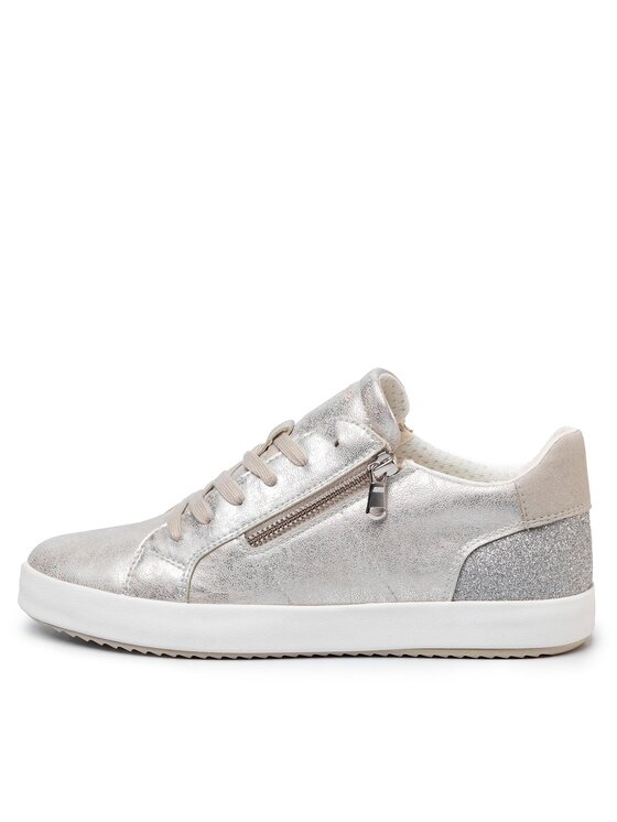 Geox Geox Sneakersy D Blomiee A D026HA 0PVEW C1007 Srebrny