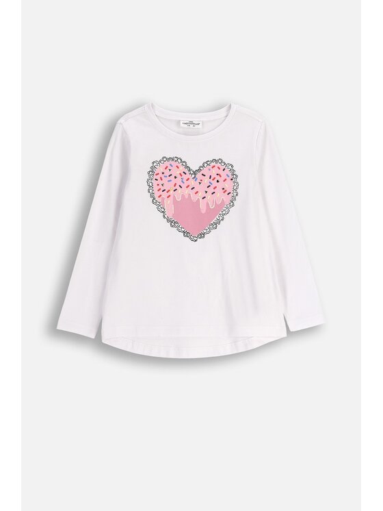 Coccodrillo Coccodrillo T-Shirt ZC5143101FGK-001 Bílá Regular Fit