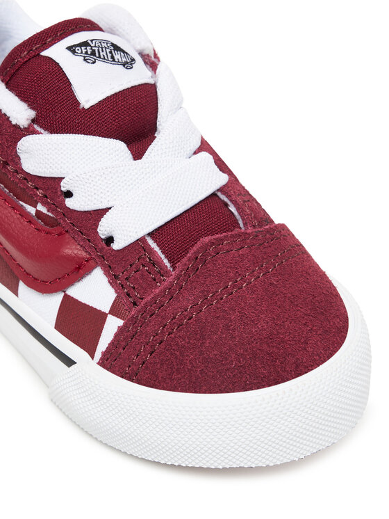 Vans Vans Tenisice Knu Skool Elastic Lace VN000D0KBRD1 Tamnocrvena