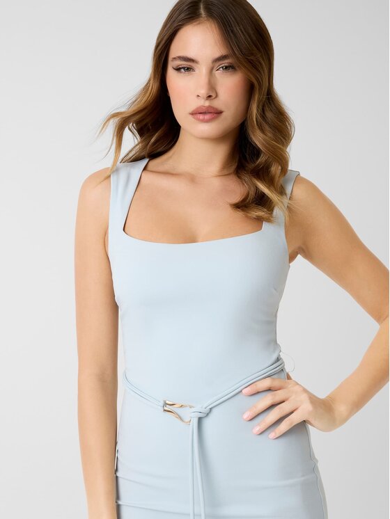 Guess Guess Sukienka codzienna 180337 Niebieski Classic Fit