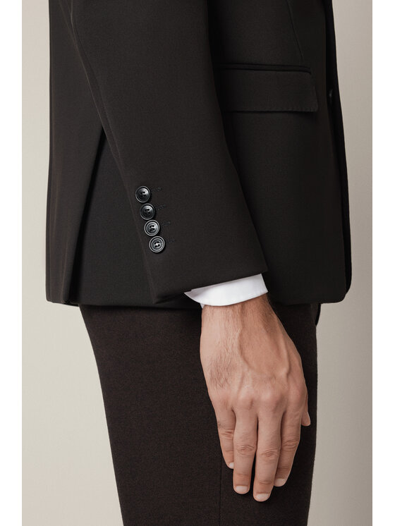 Lancerto Lancerto Marynarka Neive MA131225000011 Czarny Slim Fit