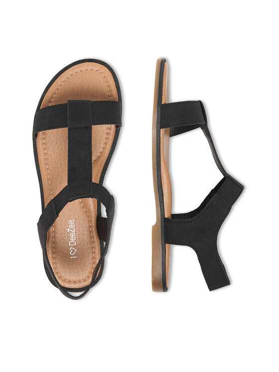 DeeZee DeeZee Sandales CEO-CS166-3A Melns