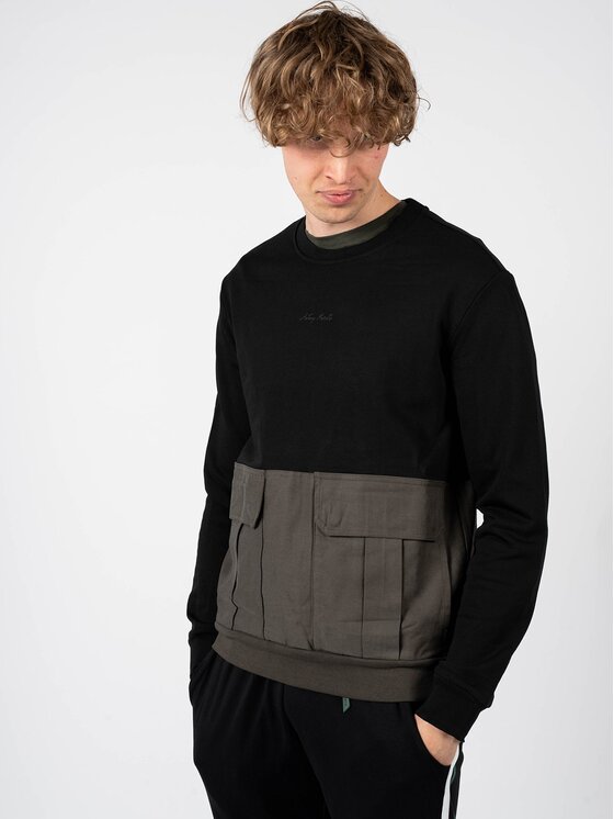 Antony Morato Antony Morato Felpa MMFL00736-FA150080 Nero Regular Fit