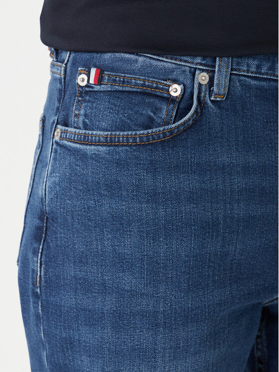 Tommy Hilfiger Tommy Hilfiger Jeans hlače Mercer MW0MW39037 Modra Regular Fit
