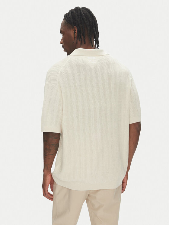 Tommy Hilfiger Tommy Hilfiger Поло F1 Movie MW0MW41384 Бежевий Regular Fit