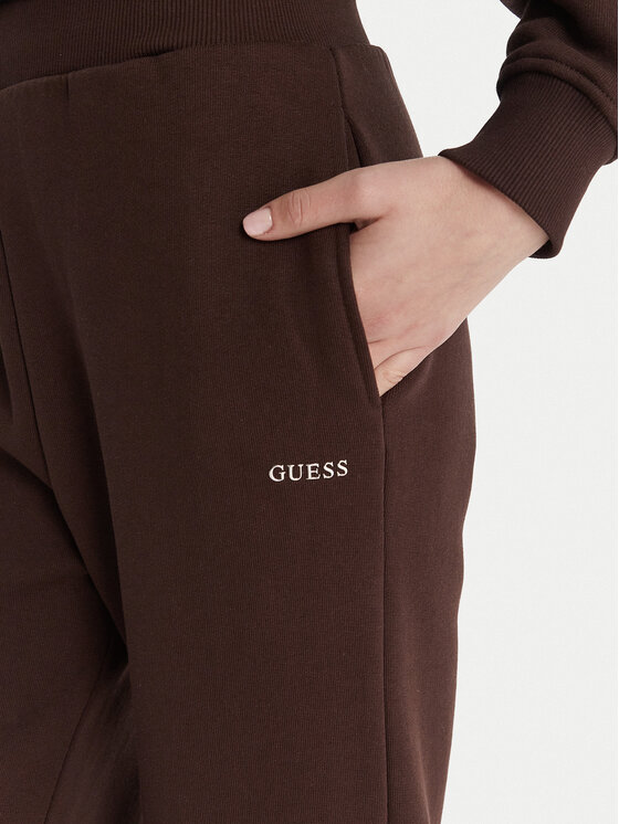 Guess Guess Sportinės kelnės V6RB15 K9V31 Ruda Regular Fit