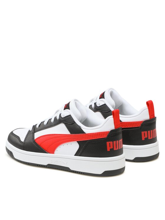 Puma Puma Sneakersy Rebound V6 Lo Jr 393833 04 Biały