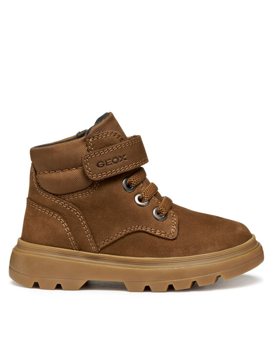 Geox Geox Schnürstiefeletten B Kiddartah B4662B 032FU C6777 M Braun