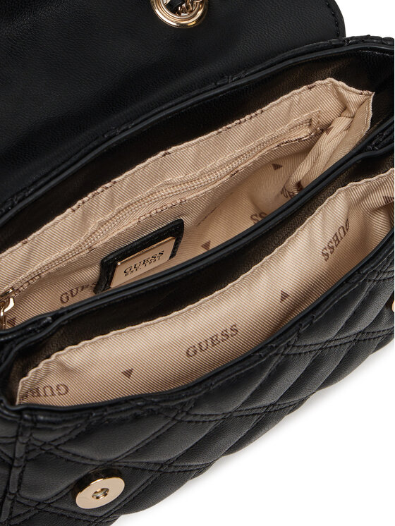 Guess Guess Táska Giully II Mini HWQG96 73740 Fekete