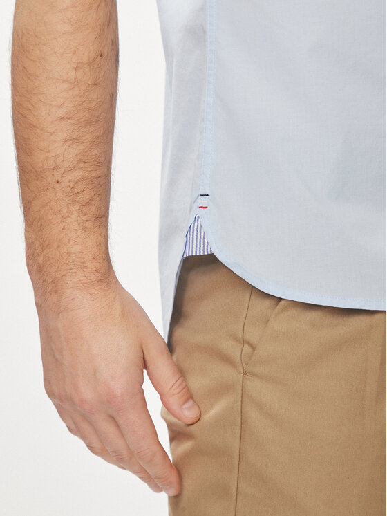 Tommy Hilfiger Tommy Hilfiger Koszula MW0MW33809 Błękitny Regular Fit