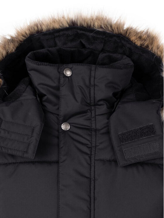 Lenne Lenne Kurtka anorak 23366-042 Czarny Basic Fit
