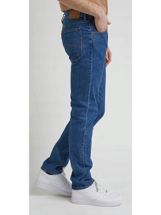 Lee Lee Jeansy Daren Zip Fly Niebieski Regular Fit