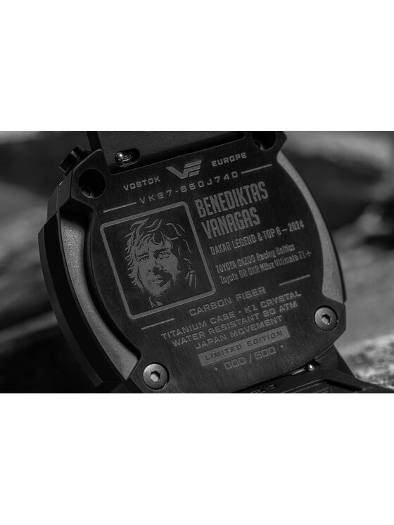 Vostok Europe Vostok Europe Zegarek VK67-650J740S Czarny