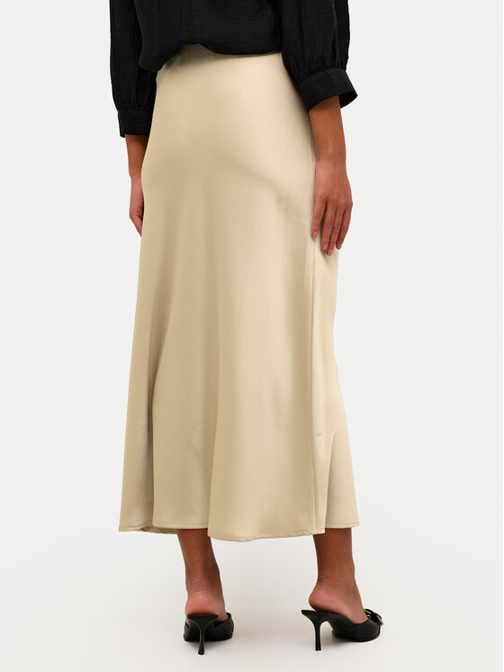 Kaffe Kaffe Fustă maxi Lotte 10508853 Bej Regular Fit