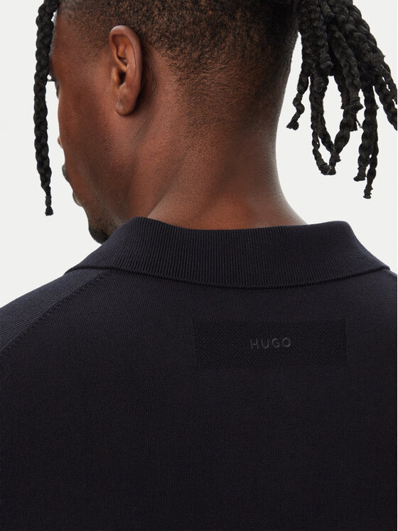 HUGO HUGO Strickjacke San Jordan 50553663 Dunkelblau Regular Fit
