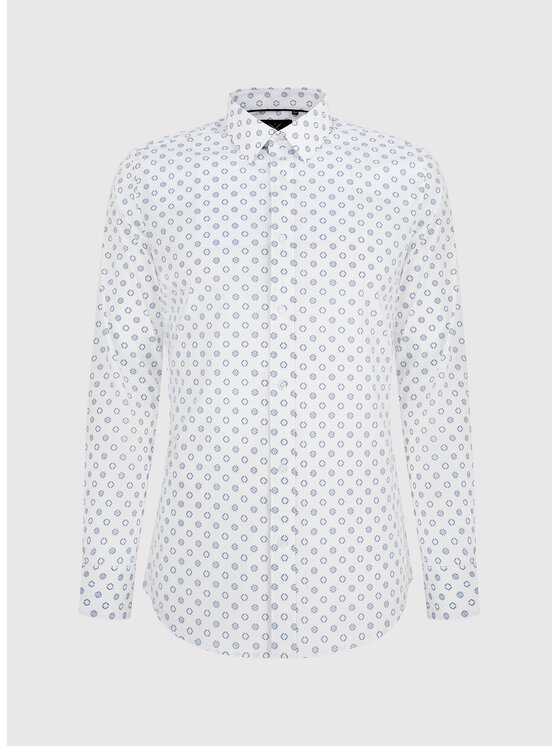 Pako Lorente Pako Lorente Koszula P24WN-1X-009 Biały Slim Fit