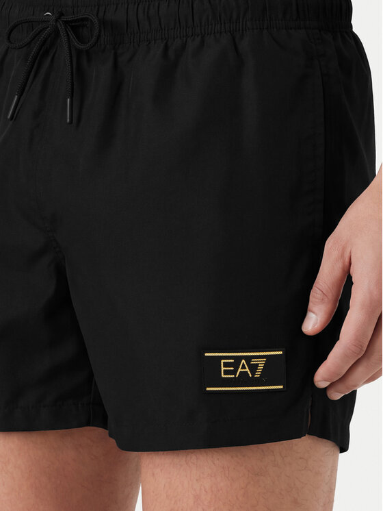 EA7 Emporio Armani EA7 Emporio Armani Plavecké šortky 7M001713 AF21248 UC001 Čierna Regular Fit