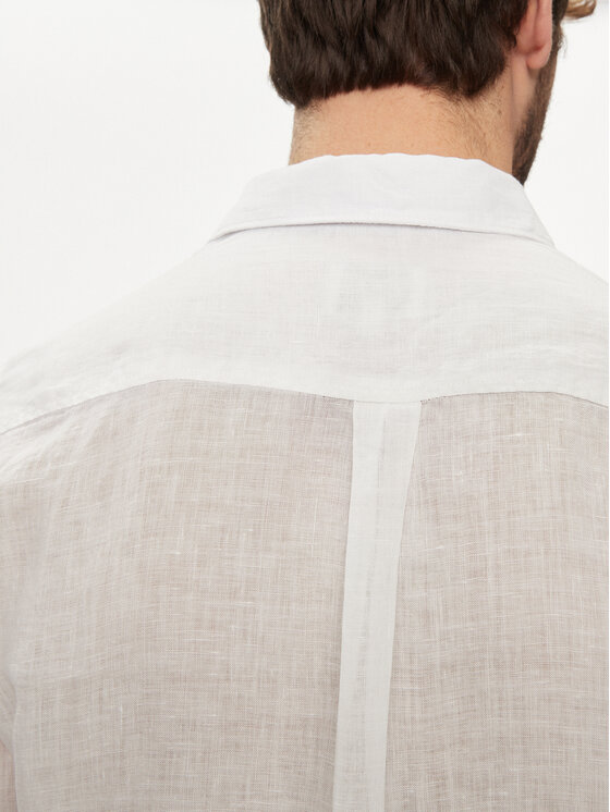 Pepe Jeans Pepe Jeans Πουκάμισο Paytton PM308523 Λευκό Regular Fit