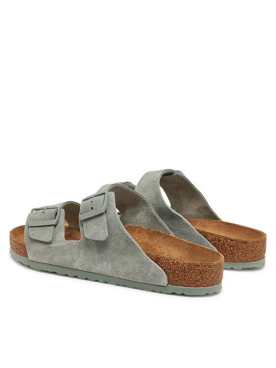 Birkenstock Birkenstock Παντόφλες Arizona zamsz 1029146 Πράσινο