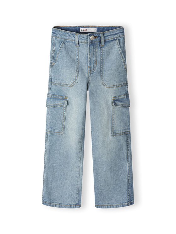Jeansy, rozmiar 158/164, Niebieskie, 20jean43