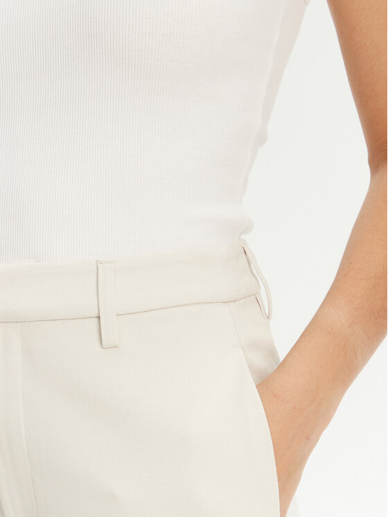 Calvin Klein Jeans Calvin Klein Jeans Панталони тип палацо J20J225334 Бежов Wide Leg