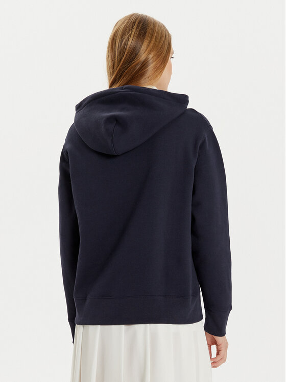 Gant Gant Bluză 1949 Arch Graphic 4201262 Bleumarin Loose Fit
