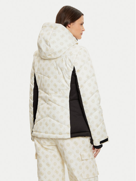 Guess Guess Skijacke W4PL3N WH0K0 Creme Regular Fit
