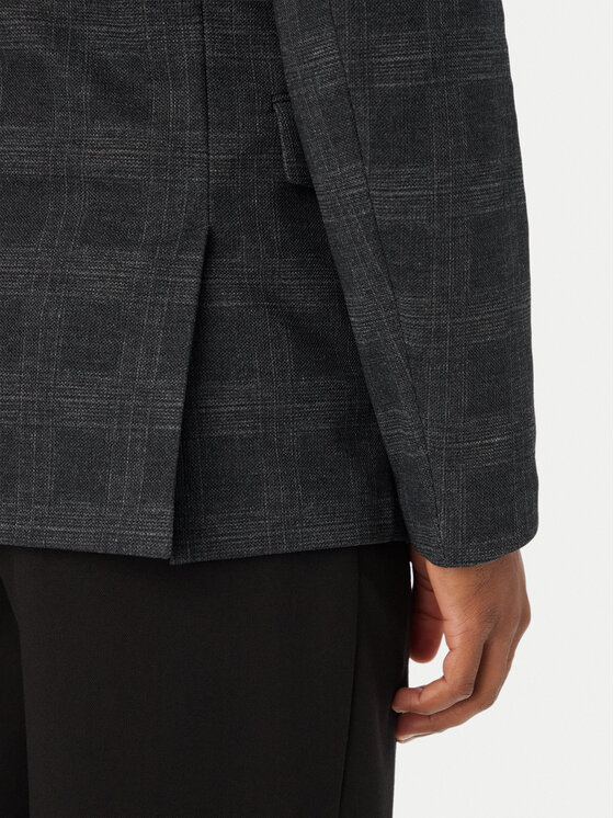 HUGO HUGO Sako Anton263X-H 50565382 Tmavosivá Extra Slim Fit