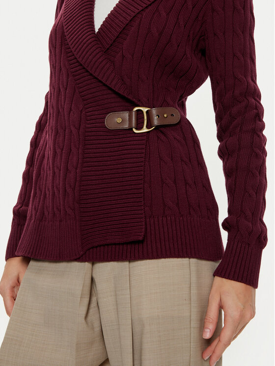LAUREN RALPH LAUREN LAUREN RALPH LAUREN Džemper 200808258003 Tamnocrvena Regular Fit