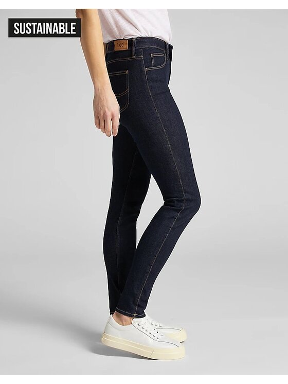 Lee Lee Jeansy SCARLETT Niebieski Skinny Fit