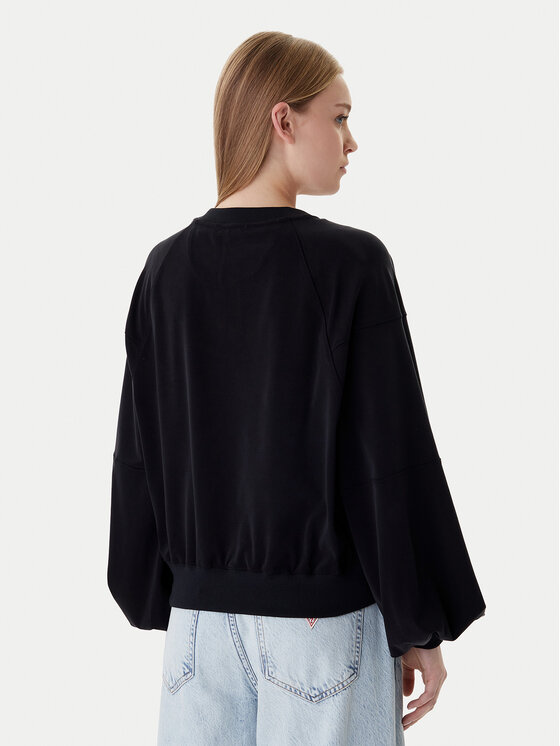 Guess Guess Sweatshirt W6RQ13 KD332 Schwarz Regular Fit