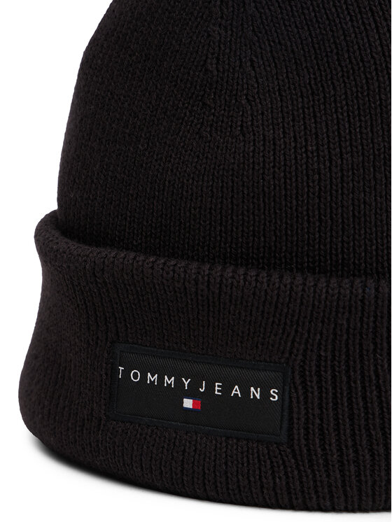 Tommy Jeans Tommy Jeans Czapka Tjm Linear Beanie AM0AM13666 Czarny