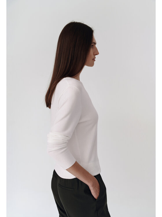 TATUUM TATUUM Sweter SKIMI Kremowy Classic Fit