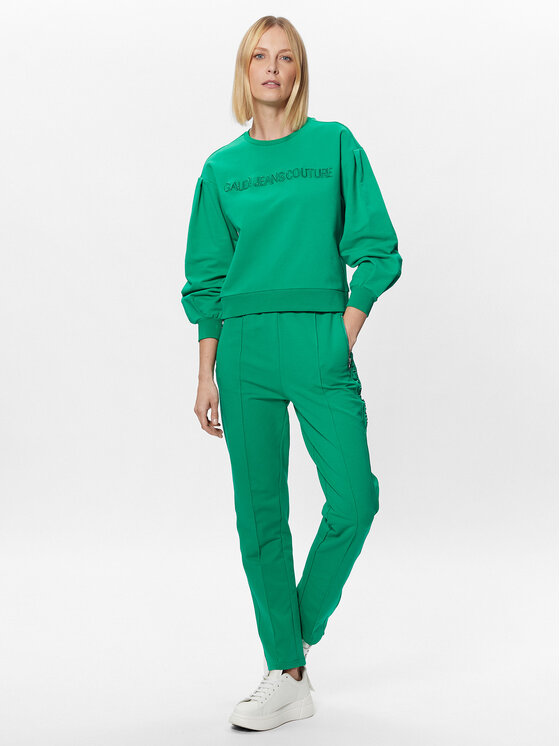 Pantaloni da tuta 311BD24004 Verde Regular Fit