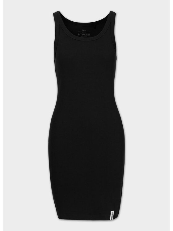 PITBULL PITBULL Sukienka codzienna LAYLA Czarny Slim Fit