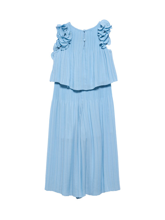 Abel & Lula Abel & Lula Set Bluse und Hose 5285 Himmelblau Regular Fit