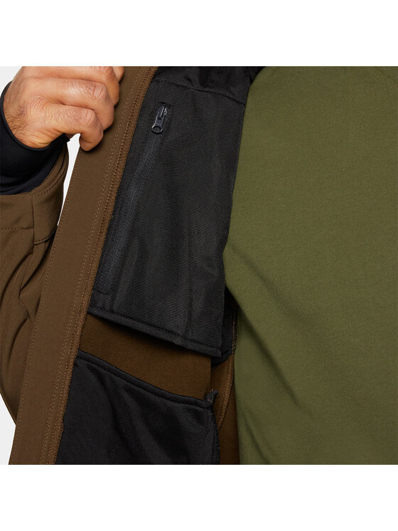 Alpinus Alpinus Kurtka softshell ASO Khaki Regular Fit