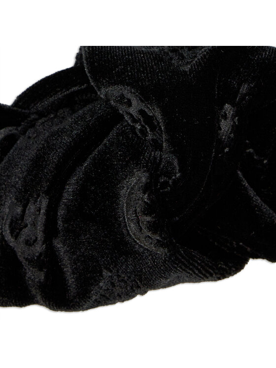 Guess Guess Zestaw opaska i gumka do włosów GFBOXW P4103 Czarny
