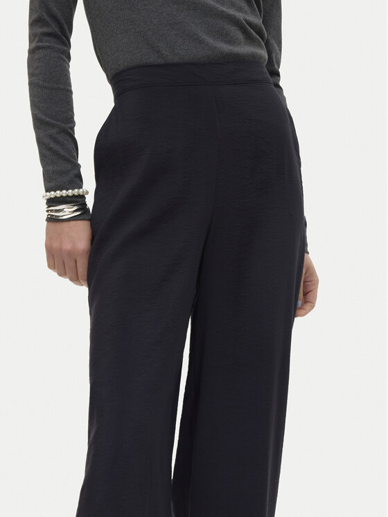 Vero Moda Vero Moda Pantaloni din material Josie 10303759 Negru Wide Leg