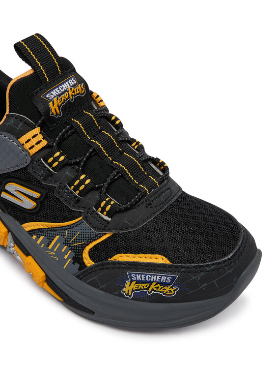 Skechers Skechers Sneakersy Slip-Ins: Hyper-Quest 404212L/BKYL Czarny