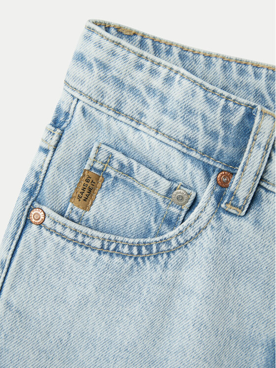 NAME IT NAME IT Jeans hlače Ryan 13224456 Modra Straight Fit