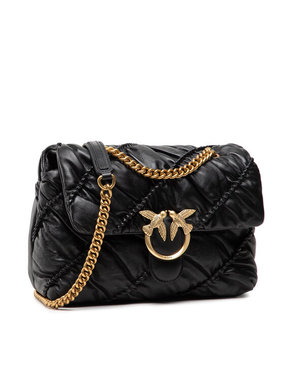 PINKO Pinko Handtasche Love Classic Puff Ruffle Cl. PE 22 PLTT 1P22L7 Y7TJ Schwarz