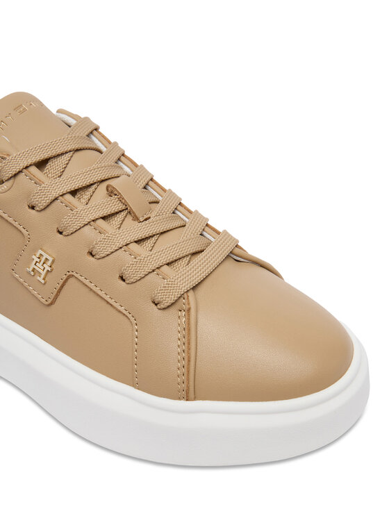 Tommy Hilfiger Tommy Hilfiger Snīkeri Th Chic Platform FW0FW09396 Brūns