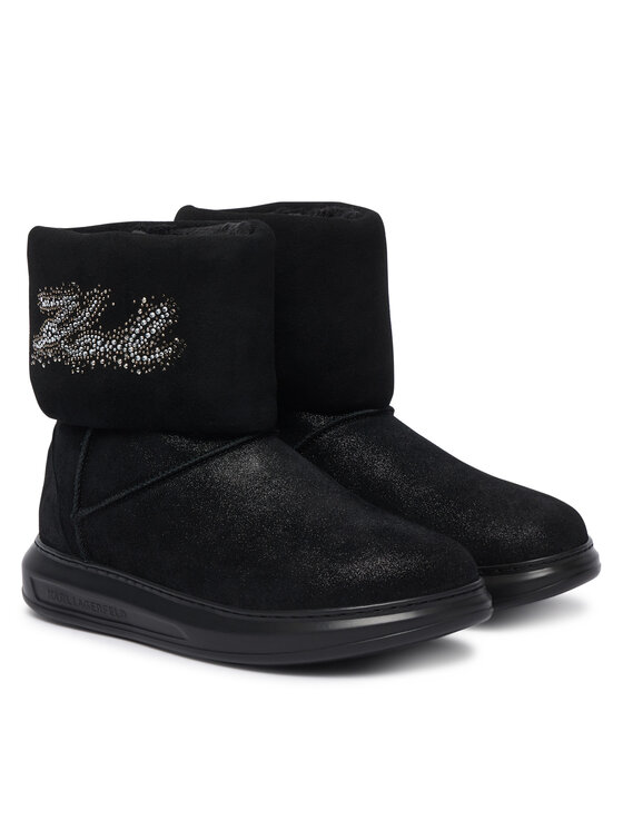 KARL LAGERFELD KARL LAGERFELD Sněhule Kapri Kosi KL44557S Černá