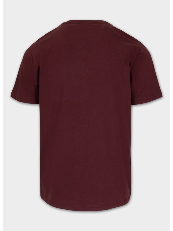 PITBULL PITBULL T-Shirt NORTON Bordowy Regular Fit