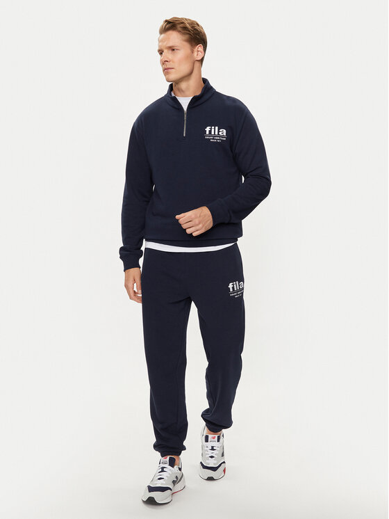 Fila Fila Felpa FAM0660 Blu scuro Regular Fit