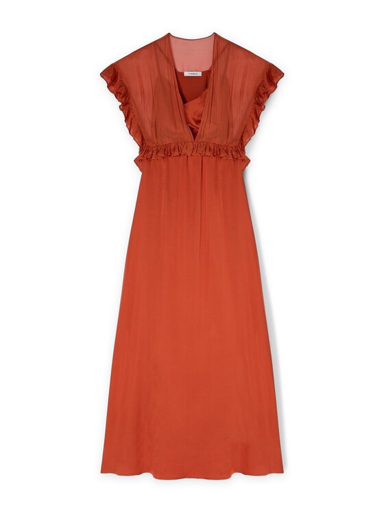 Motivi Motivi Abito da sera 7217Q003333N017 Arancione Regular Fit